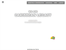 Tablet Screenshot of caribbean-legacy.com